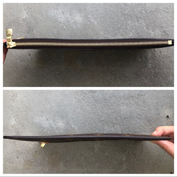 💯% LV Neverfull Pouch MM **BRAND NEW** ❤️ W/STRAP - Picture 6 of 16